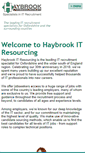 Mobile Screenshot of haybrook.co.uk