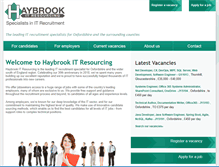 Tablet Screenshot of haybrook.co.uk